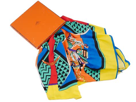 Hermès Esprit Aïnou Silk Scarf 